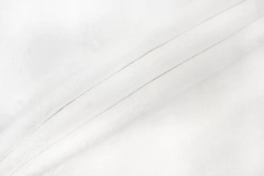 Хлопок рубашечный с вышивкой Белый CVC H3 А11 19112537