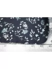 Рубашечный хлопок Цветы на тёмно-синем CVC H9/5 A44 19112545