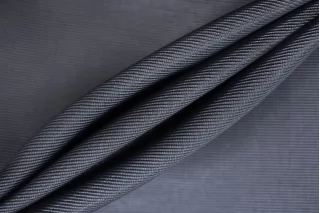 Репс костюмный хлопок с ацетатом Сер-синий CVC H10/8 E70 19112547