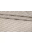 Подкладочная вискоза в полоску Серо-бежевая CVC H50\2 U30 19112561