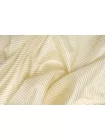 Подкладочная вискоза в полоску Сливочно-бежевая CVC H50/2 U11 19112570