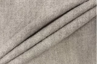 Пальтово-костюмная шерсть с мохером Серо-бежевая IDT H55/1 DD40 20112527