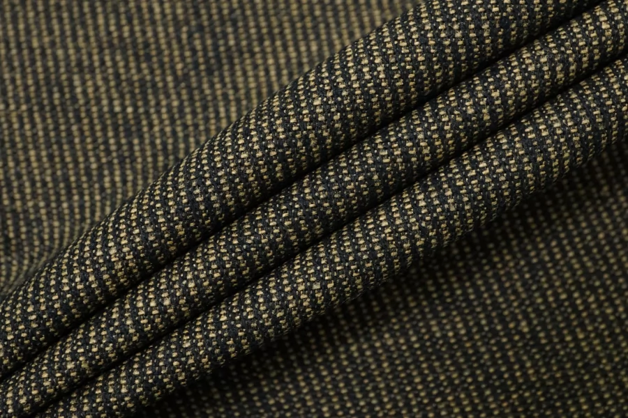 Джинса хлопковая Темный хаки IDT H14/3 MM50 20112536