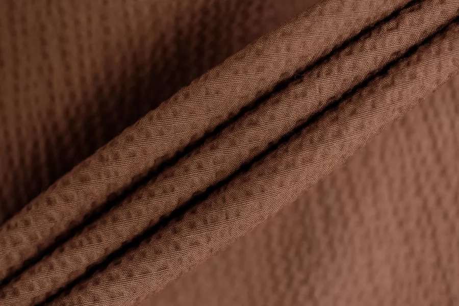 Хлопок рубашечный сирсакер Коричневый IDT H7 B10 20112552