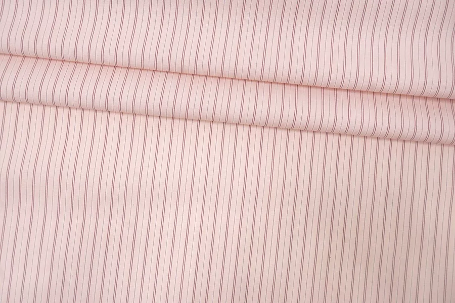 Рубашечный хлопок Розовый в полоску IDT Н5 А30 20112566