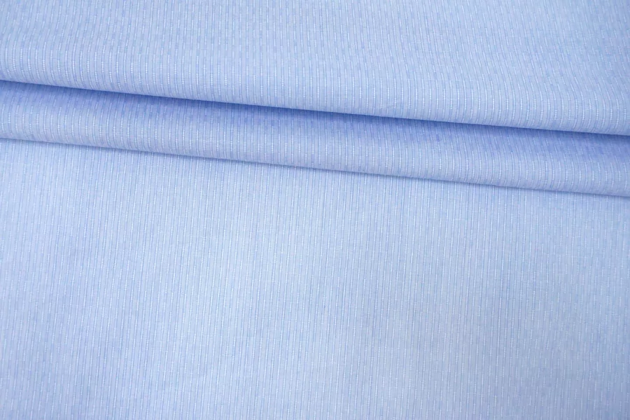 Рубашечный хлопок Голубой в полоску IDT Н5 А30 20112569