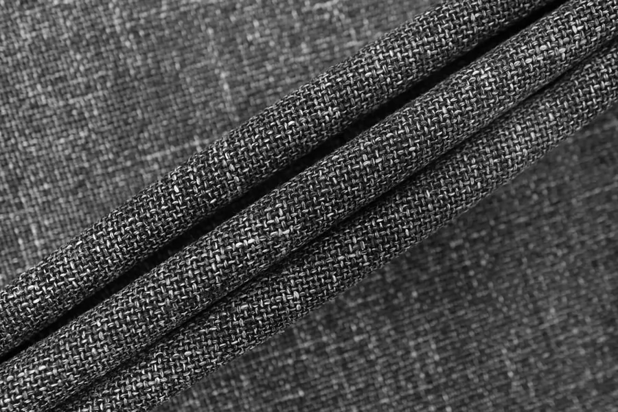 Твид льняной костюмно-плательный Серый IDT H15/6 B00 20112573