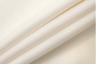 Хлопок костюмно-плательный Молочно-кремовый IDT Н10/1 Е10 20112580