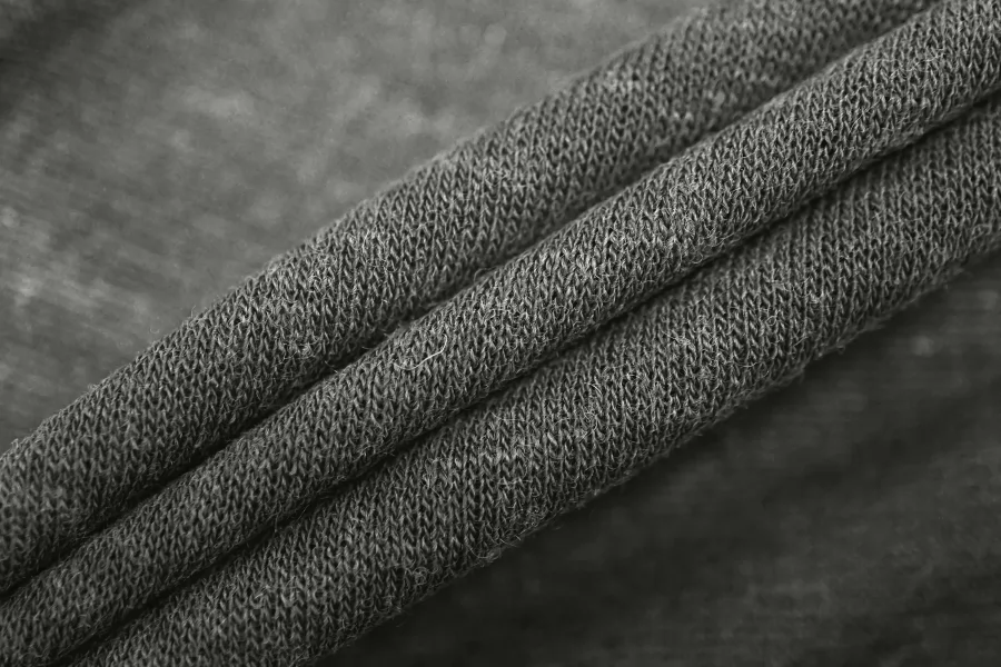 Трикотаж хлопковый с шерстью кулирка Приглушённо-хвойный CVC H49/2 PZ-30 20112586