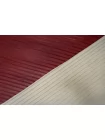 Экокожа плиссе на вискозе Бордовая CVC H17/4 LL30 21112502