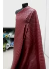 Экокожа плиссе на вискозе Бордовая CVC H17/4 LL30 21112502