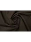 Костюмная шерсть двухслойная дабл Тёмно-коричневая CVC H59\6 HH30 21112518