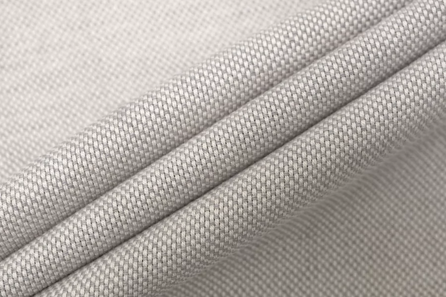 Лён с хлопком плательно-костюмный Серый CVC H15 G60 21112531