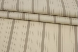 Рубашечный хлопок в полоску CANCLINI Бежевый CVC H5 A30 21112548