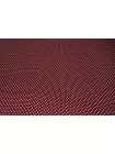 Атласная вискоза плательная в горошек Бордовая CVC H21/4 i70 21112576