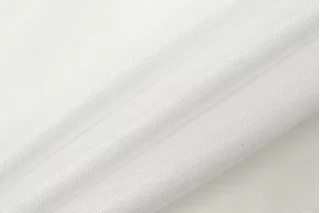 Хлопок с шелком сатиновый плательно-блузочный Белый CVC H1 М40 21112582