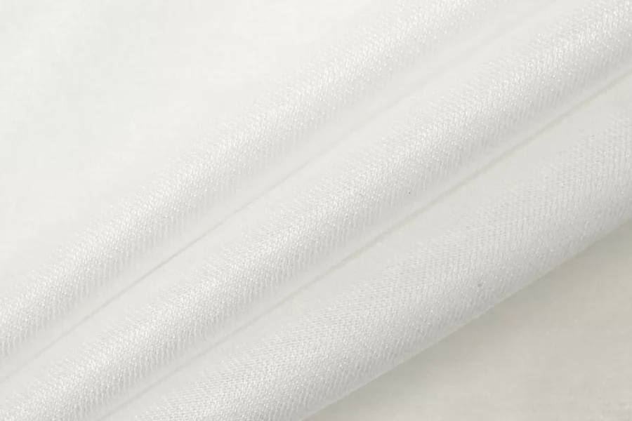 Хлопок с шелком сатиновый плательно-блузочный Белый CVC H1 М40 21112582