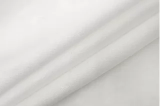 Хлопок рубашечный жаккардовый Белый CVC Н4/1 C10 21112584