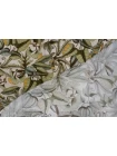 Вискоза креповая MAX MARA Цветы на бежевом MM H00 FF22 14042565