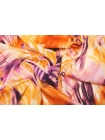 Вискоза плательная Тай-дай оранжево-фиолетовый SMF H21/13 G40 15052520