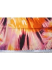 Вискоза плательная Тай-дай оранжево-фиолетовый SMF H21/13 G40 15052520