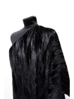 Бархат вискозный на шелке креш YVES SAINT LAURENT Чёрный INS H19/9 K30 16052504