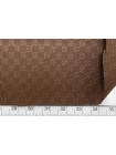 Рубашечный хлопок жаккардовый Коричневый BL H4/4 C60 18032535
