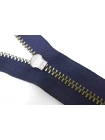 Молния металлическая неразъемная "YKK" Синяя 9 см В2 2062507