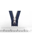 Молния металлическая неразъемная "YKK" Синяя 9 см В2 2062507
