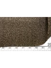 Твид шерстяной елочка LORO PIANA Тёмно-коричневый BNC H68/4 FF60 21052518