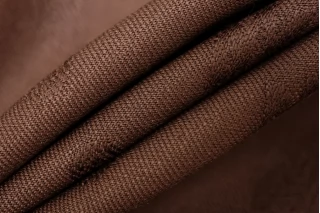 ОТРЕЗ 2,8 М Жаккард шерстяной костюмный AMIRI Тёмно-коричневый BNC (31) 21052521-1
