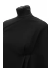 Костюмная шерсть Чёрная BNC H59/6 GG70 21052524