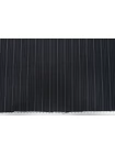 Костюмно-плательная шерсть би-стрейч Графитовая в полоску BL H60/4 FF40 30052559