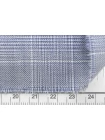 Костюмно-плательная шерсть CERRUTI Бело-голубая в клетку BL H62 GG10 30052562