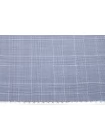 Костюмно-плательная шерсть CERRUTI Бело-голубая в клетку BL H62 GG10 30052562