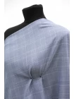 Костюмно-плательная шерсть CERRUTI Бело-голубая в клетку BL H62 GG10 30052562