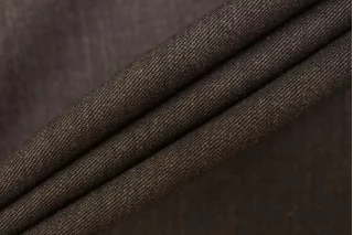 Костюмная шерсть би-стрейч Тёмно-коричневая BL H59/2 HH40 30052583