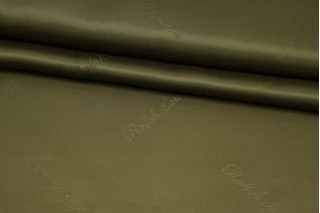 Подкладочная купра жаккардовая стрейч Ralph Lauren Зеленый хаки BL H50/7  ММ40  30052599