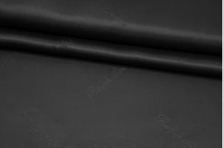 Подкладочная купра жаккардовая стрейч Ralph Lauren Черная BL H50/9  ММ70  3062502