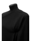 Костюмная шерсть жаккардовая Черная BL H59/6 GG60 3062503