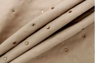 Рубашечный хлопок со стразами MAX MARA Бежевый MM H00 EE44 14042502