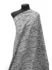 Хлопок рубашечно-плательный Max Mara Зебра чёрно-белая MM H11/4 A70 14042529