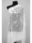 Шёлк деворе MAX MARA Цветы белые MM H32 O30 14042534