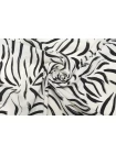 Вискоза креповая MAX MARA Чёрно-молочные полоски MM H00 FF44 14042543