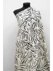 Вискоза креповая MAX MARA Чёрно-молочные полоски MM H00 FF44 14042543