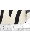 Вискоза креповая MAX MARA Чёрно-молочные полоски MM H00 FF44 14042543