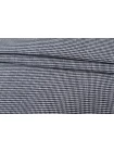 Лён с хлопком костюмный MAX MARA Сине-белая гусиная лапка MM H16/2 F60 14042548