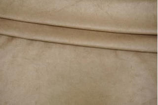 ОТРЕЗ 2 М ДЕФЕКТ Экозамша Алькантара MAX MARA Бежевая MM (ДФ3) 15042503-2