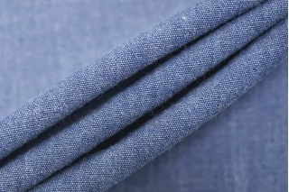 Хлопок рубашечно-плательный под джинсу MAX MARA Голубой MM H14/1 KK40 15042517