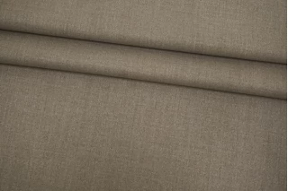 ОТРЕЗ 0,4 М Поливискоза костюмно-плательная MAX MARA Дымчатая серо-коричневая MM (17) 15042525-1